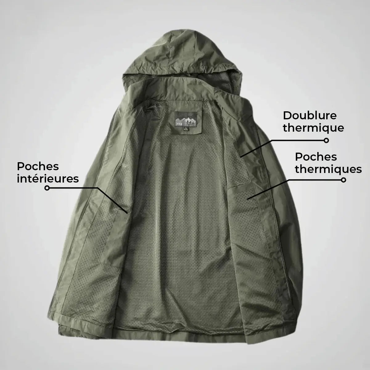 Veste Tactique Militaire Island® (+ Porte-clés Lampe de Poche Offert)